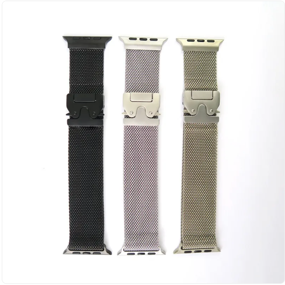 Pulseira Milanese de Titânio 24mm